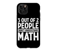 Custodia per iPhone 11 Pro 3 Su 2 Le persone non capiscono gli amanti della matematica Algebra Geek
