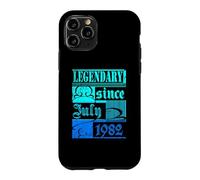 Custodia per iPhone 11 Pro 44° compleanno leggendario dal luglio 1982 vintage retrò