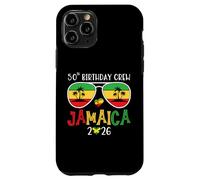 Custodia per iPhone 11 Pro 50th Birthday Crew Jamaica 2026 50 Years Old Bday Party Trip