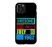Custodia per iPhone 11 Pro 64 Anni Vintage 1962 nato Luglio Fantastico da