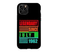 Custodia per iPhone 11 Pro 64° compleanno leggendario dal luglio 1962 frase di compleanno