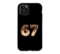 Custodia per iPhone 11 Pro 67 Meme al cioccolato gelato 67 Sei sette 6 7