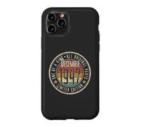Custodia per iPhone 11 Pro 79° Compleanno Vintage Dicembre 1947 Retro Edizione Limitata