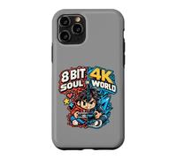 Custodia per iPhone 11 Pro 8 Bit Soul in 4K World Retro Gamer Collective Studio