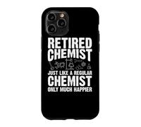 Custodia per iPhone 11 Pro Abbigliamento chimico in pensione | Fantastico design divertente per chimici