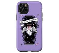 Custodia per iPhone 11 Pro Accademia gotica e oscura amore scuro San Valentino
