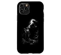 Custodia per iPhone 11 Pro Adamo ed Eva genesi creazione dio luce divina
