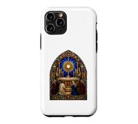 Custodia per iPhone 11 Pro Adorazione eucaristica Cattedrale gotica Mosaico Opera d'arte