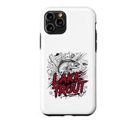 Custodia per iPhone 11 Pro Aggressivo Lago Trota Grande pesca Laghi Deep Strike