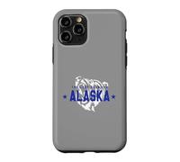 Custodia per iPhone 11 Pro Alaska Bear Alaska L'ultima frontiera Vintage Retro