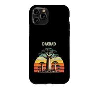 Custodia per iPhone 11 Pro Albero di Baobab africano Madagascar Albero della Vita