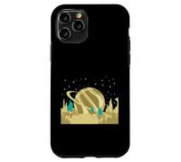 Custodia per iPhone 11 Pro Alien Planet Paesaggio con Strano Flora
