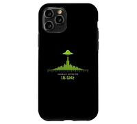 Custodia per iPhone 11 Pro Alieno UFO UAP Segnale Frequenza Anomaly Detected 1.6 GHz