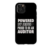 Custodia per iPhone 11 Pro Alimentato da Gesù Orgoglioso di essere auditor Christian