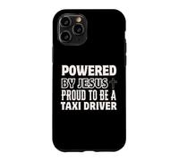 Custodia per iPhone 11 Pro Alimentato da Jesus Orgoglioso di essere il tassista Christian