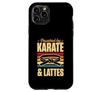 Custodia per iPhone 11 Pro Alimentato da Karate e Lattes Retro Vintage Coffee Love
