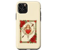 Custodia per iPhone 11 Pro Allegoria dell'Amore Vintage Art Nouveau Romance