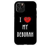 Custodia per iPhone 11 Pro Amo Deborah Nome Divertente