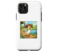Custodia per iPhone 11 Pro Anatra Happy Farm