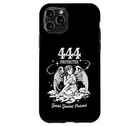 Custodia per iPhone 11 Pro Angelcore Etereo Protetto Numero 444 Estetica Angelcore