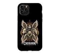 Custodia per iPhone 11 Pro Angelo Biblico Cherubino Ezechiele Quattro Volti Arte