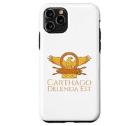 Custodia per iPhone 11 Pro Antica Roma Latina Citazione SPQR Eagle - Carthago Delenda Est