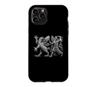 Custodia per iPhone 11 Pro Antico dio sumero mesopotamico Ninurta contro Anzu Monster