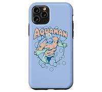 Custodia per iPhone 11 Pro Aquaman Swimming Bubbles