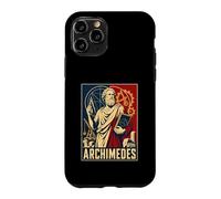 Custodia per iPhone 11 Pro Archimede Greco Antico Matematica Geometria Scienza