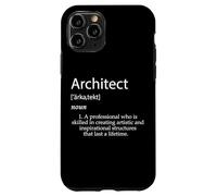 Custodia per iPhone 11 Pro Architect Definition For Student Pro Architectural Engineers