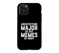 Custodia per iPhone 11 Pro Architettura Major By Day Memes By Night Architetto Studente