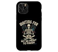 Custodia per iPhone 11 Pro Aspettando che la mia stampa 3D finisca Funny Maker Design