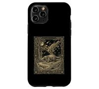 Custodia per iPhone 11 Pro Astronomia della carta dei tarocchi dell'ornitorinco celeste