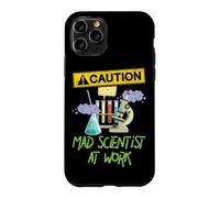 Custodia per iPhone 11 Pro ATTENZIONE Scienziato pazzo al lavoro - Funny Science Scientist's