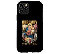 Custodia per iPhone 11 Pro Ave Maria Nostra Signora Beata Madre Rosario Cattolico