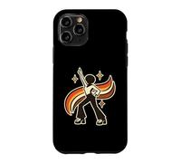 Custodia per iPhone 11 Pro Ballerina da discoteca retrò anni '70, Groove funky vintage
