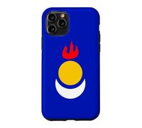 Custodia per iPhone 11 Pro Bandiera dell'indipendenza della Mongolia Interna Genocidio culturale del PCC della Cina