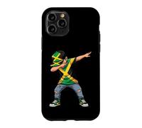 Custodia per iPhone 11 Pro Bandiera giamaicana Dab Pose Caribbean Pride