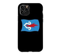 Custodia per iPhone 11 Pro Bandiera ondulata del popolo Ainu