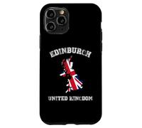 Custodia per iPhone 11 Pro Bandiera vintage del Regno Unito di Edimburgo