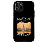 Custodia per iPhone 11 Pro Bangkok Thailandia Souvenir Tempio dell'alba Buddismo Wat Arun