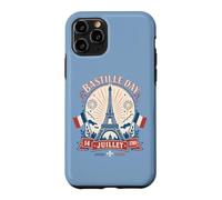 Custodia per iPhone 11 Pro Bastille Day 14 Juillet 1789 Celebrazione francese