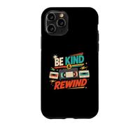 Custodia per iPhone 11 Pro Be Kind and Rewind - Cassetta VHS retrò anni '80 e '90, nostalgia