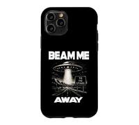 Custodia per iPhone 11 Pro BEAM ME AWAY UFO Alien Abduction Fantascienza Space Ship