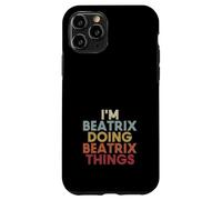 Custodia per iPhone 11 Pro Beatrix Name Beatrix Personalized Name First Given
