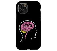 Custodia per iPhone 11 Pro Belief Brain Power, progettazione del pensiero