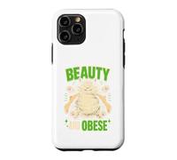 Custodia per iPhone 11 Pro Bellezza E Obeso Chonky Cat Funny Meme