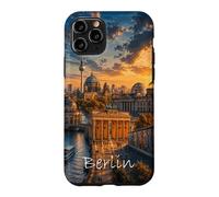 Custodia per iPhone 11 Pro BERLIN, artistically reimagined by #LeoPepeDesign,