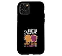 Custodia per iPhone 11 Pro Besties Forever - Burro di arachidi e gelatina, per migliori amici