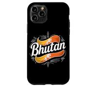 Custodia per iPhone 11 Pro Bhutan Dragon Flag Heritage National Travel